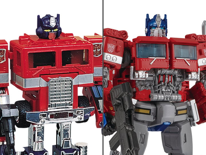 Transformers 35th Anniversary Convoy & Optimus Prime Exclusive Set Gallery Image 1