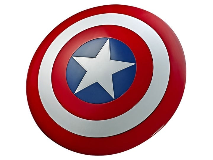 Marvel Comics 80th Anniversary Marvel Legends Captain America Classic Shield Gallery Image 1