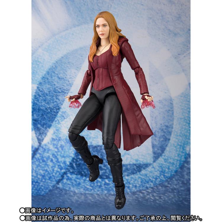 Avengers: Infinity War S.H.Figuarts Scarlet Witch Exclusive Action Figure Gallery Image 8