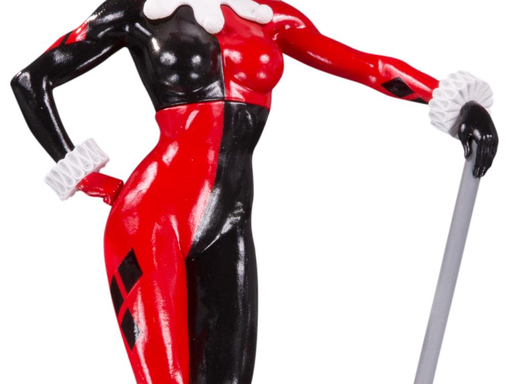 DC Comics Red White & Black Harley Quinn Limited Edition Statue (Adam Hughes) Gallery Image 6