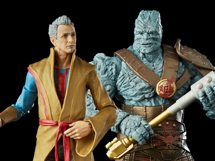 Marvel Comics 80th Anniversary Marvel Legends Grandmaster & Korg Action Figure Two-Pack Gallery Image 1