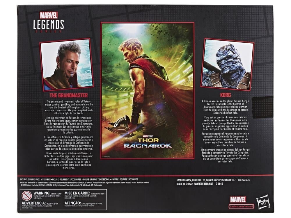 Marvel Comics 80th Anniversary Marvel Legends Grandmaster & Korg Action Figure Two-Pack Gallery Image 11