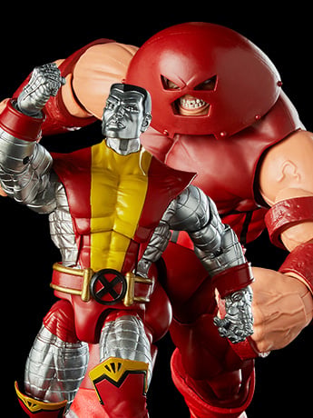 Colossus & Juggernaut フィギュアセット Amazon.com: Colossus & Juggernaut - #102 Comic Book Action Figure