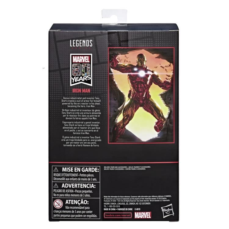 Marvel Comics 80th Anniversary Marvel Legends Iron Man Gallery Image 11
