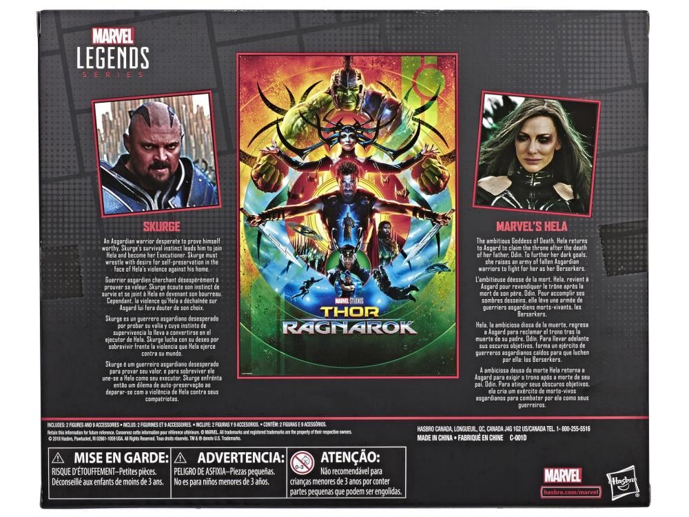 Marvel Comics 80th Anniversary Marvel Legends Skurge & Hela Two-Pack Gallery Image 14