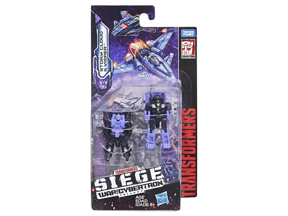 Transformers War for Cybertron: Siege Micromaster Stormcloud & Visper Two-Pack Gallery Image 5