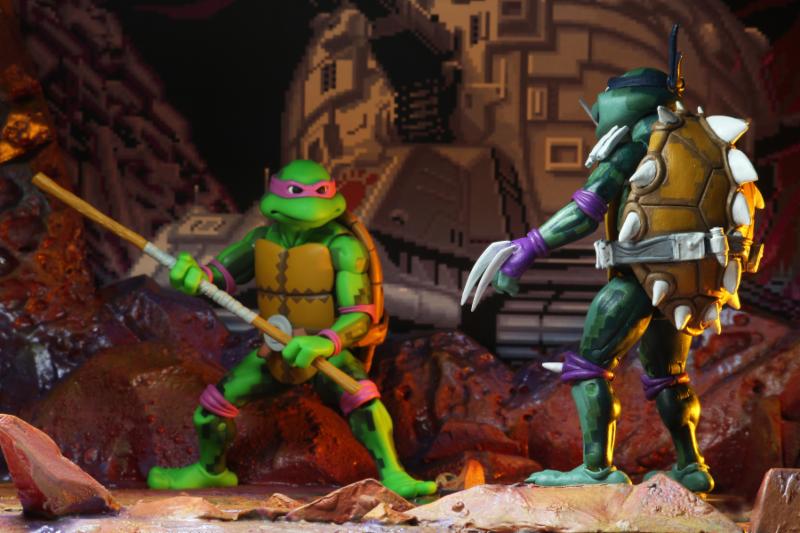 Teenage Mutant Ninja Turtles: Turtles in Time Wave 1 Set of 4 Figures Gallery Image 13