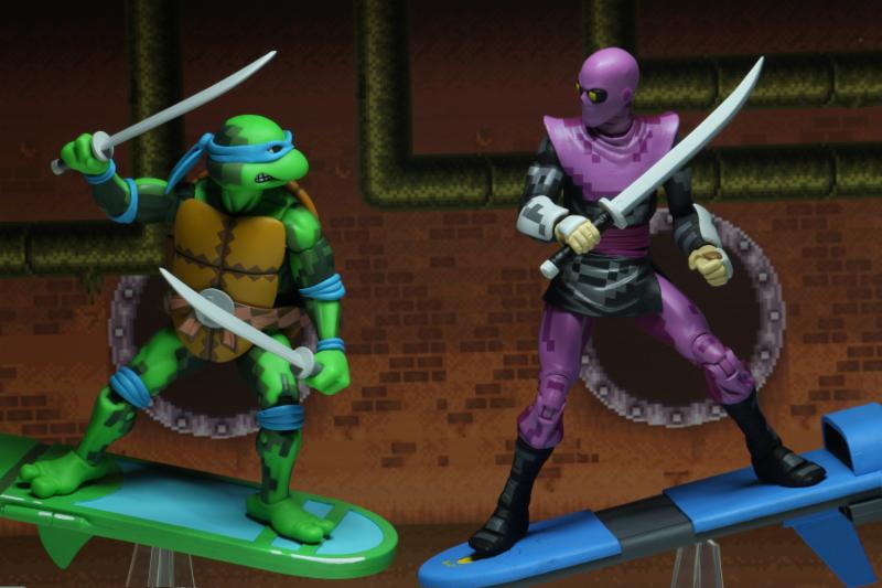 Teenage Mutant Ninja Turtles: Turtles in Time Wave 1 Set of 4 Figures Gallery Image 10