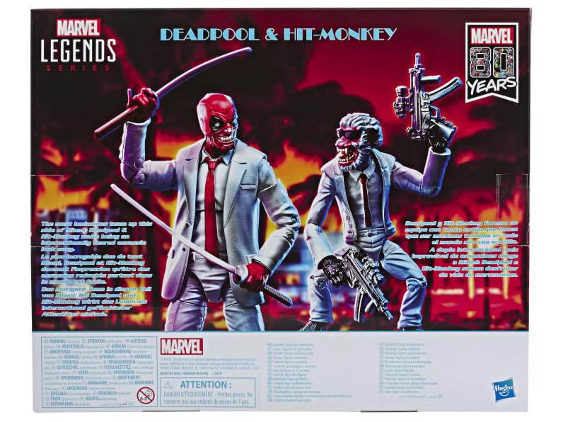 Marvel Comics 80th Anniversary Marvel Legends Deadpool & Hit-Monkey Two-Pack Gallery Image 12
