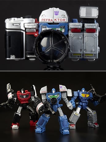 トランスフォーマー 3パック リフレクター リコナサンス・チーム Transformers War for Cybertron: Siege Deluxe Refraktor