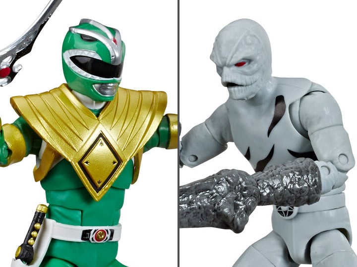 Power Rangers Lightning Collection Fighting Spirit Green Ranger & Mighty Morphin Putty Two-Pack Gallery Image 1