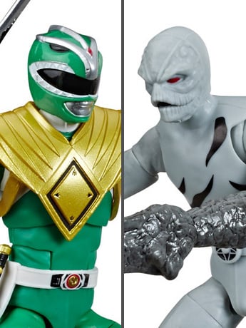 Power Rangers Lightning Collection Fighting Spirit Green Ranger & Mighty Morphin Putty Two-Pack Gallery Image 2