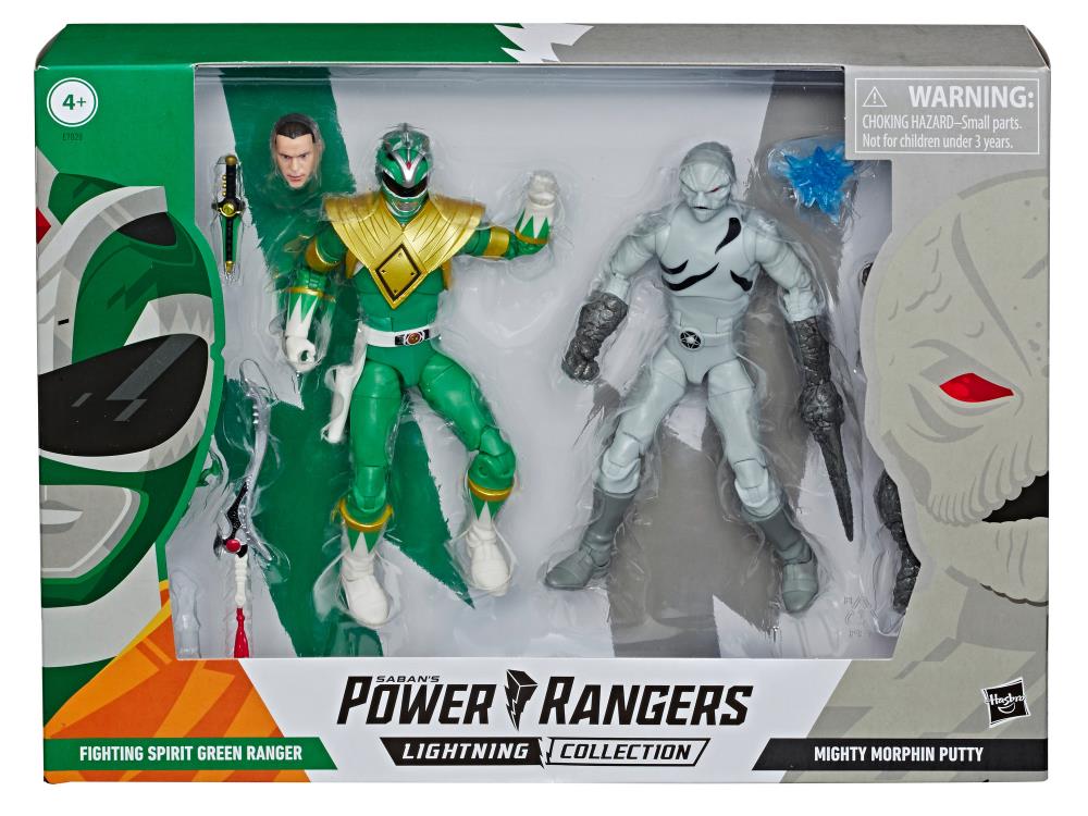 Power Rangers Lightning Collection Fighting Spirit Green Ranger & Mighty Morphin Putty Two-Pack Gallery Image 11