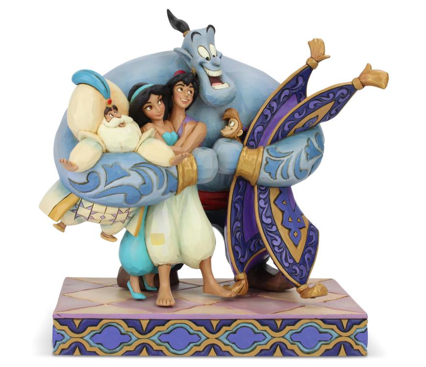Aladdin Disney Traditions Group Hug (Jim Shore) Gallery Image 3