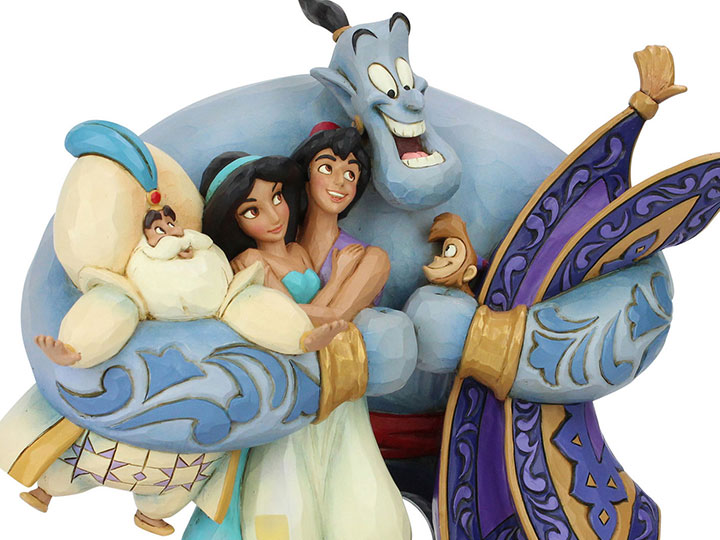Aladdin Disney Traditions Group Hug (Jim Shore) Gallery Image 1