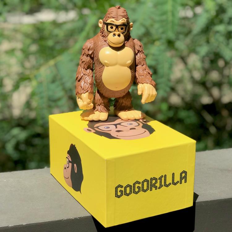 GoGORILLA Media "Milk Chocolate" GoGORILLA Designer Figure (James Groman) Gallery Image 3