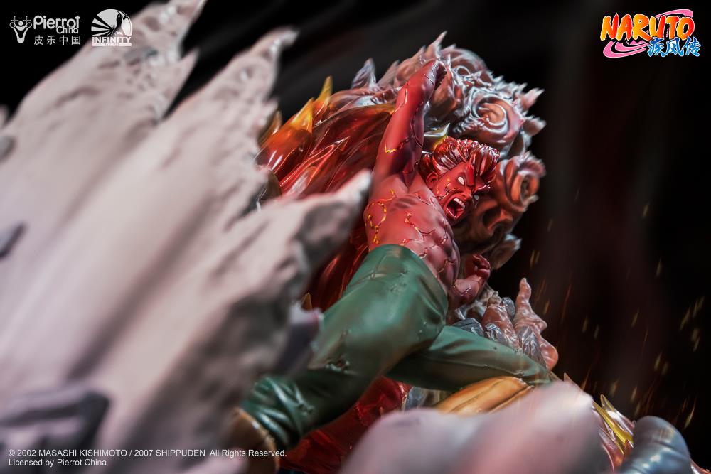 Naruto: Shippuden Might Guy Vs. Uchiha Madara Limited Edition Statue Gallery Image 7