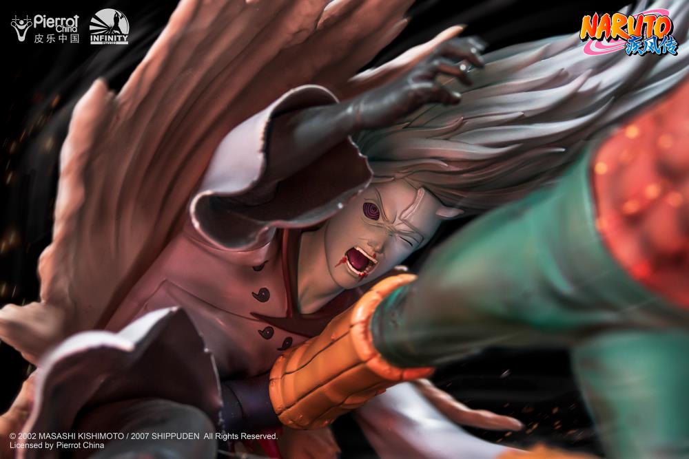 Naruto: Shippuden Might Guy Vs. Uchiha Madara Limited Edition Statue Gallery Image 6