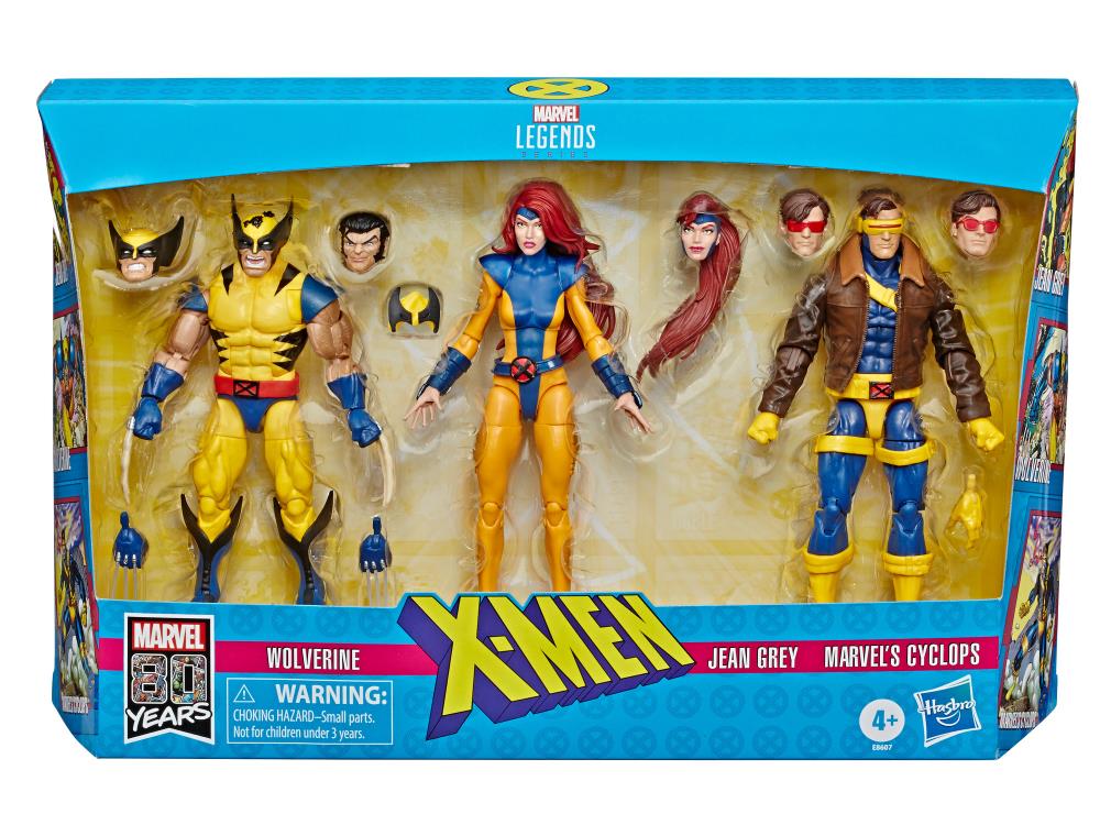 Marvel Comics 80th Anniversary Marvel Legends X-Men Three-Pack Gallery Image 4