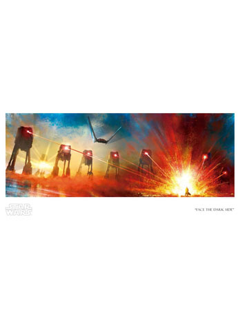 Star Wars Face the Dark Side Limited Edition Giclee Gallery Image 2