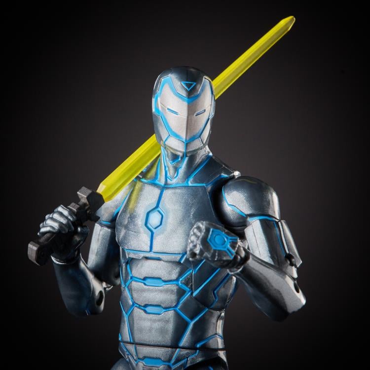 Marvel Comics 80th Anniversary Marvel Legends Invincible Iron Man Action Figure Gallery Image 6