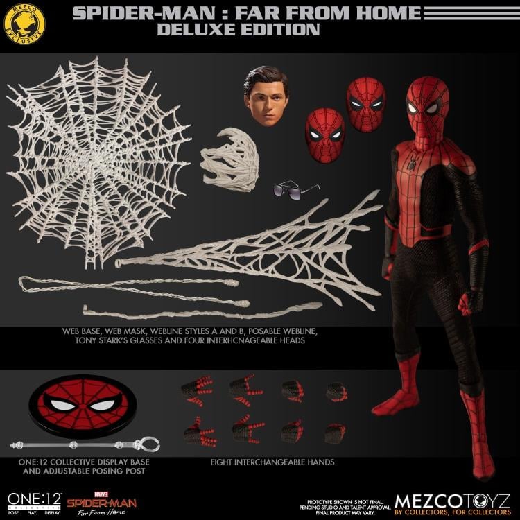 Spider-Man: Far From Home One:12 Collective Spider-Man Exclusive Deluxe Edition Gallery Image 11