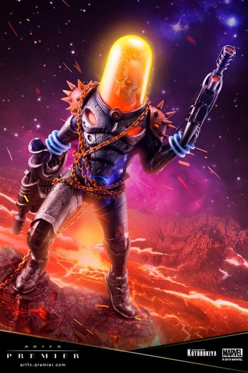 Marvel ArtFX Premier Cosmic Ghost Rider Limited Edition Statue Gallery Image 3