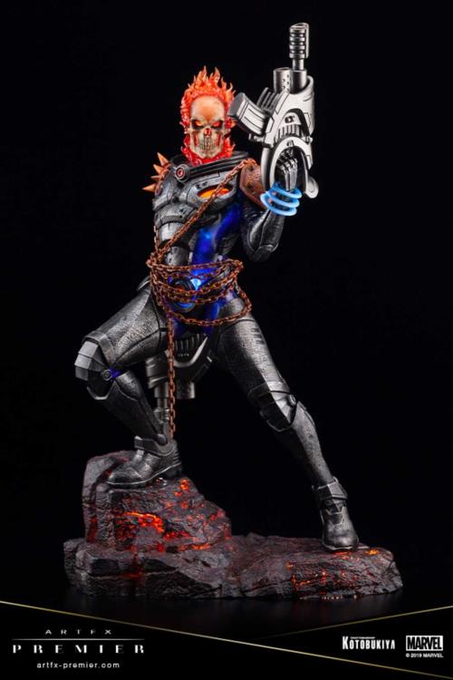 Marvel ArtFX Premier Cosmic Ghost Rider Limited Edition Statue Gallery Image 15