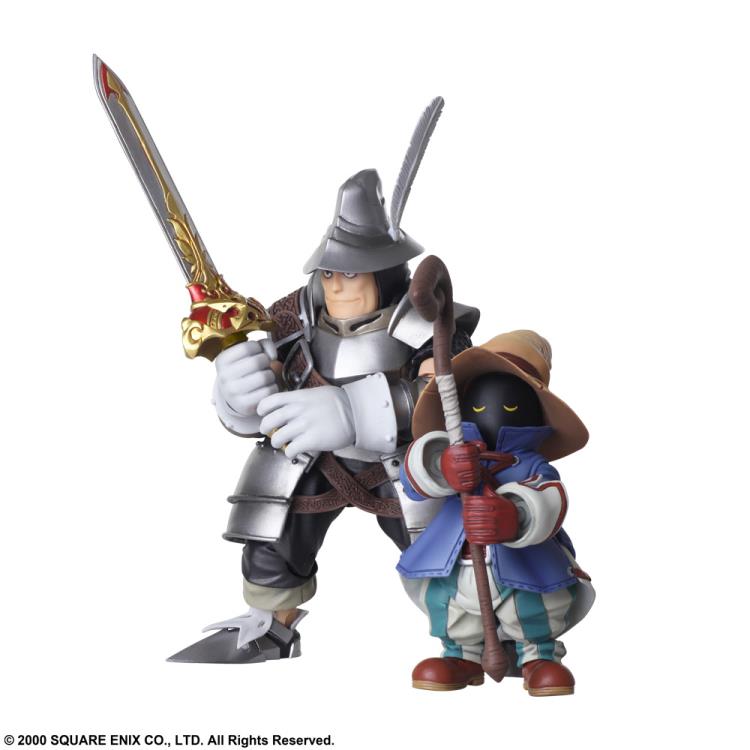 Final Fantasy IX Bring Arts Vivi Ornitier & Adelbert Steiner Two-Pack Gallery Image 3