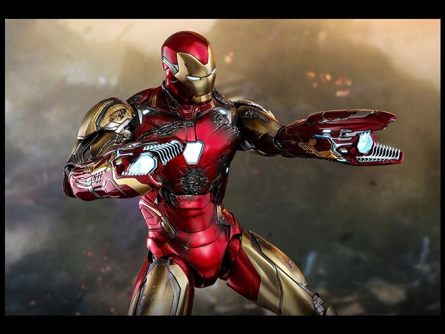 Avengers: Endgame MMS528D33 Iron Man Mark LXXXV (Battle Damaged Ver.) 1/6th Scale Collectible Figure Gallery Image 15