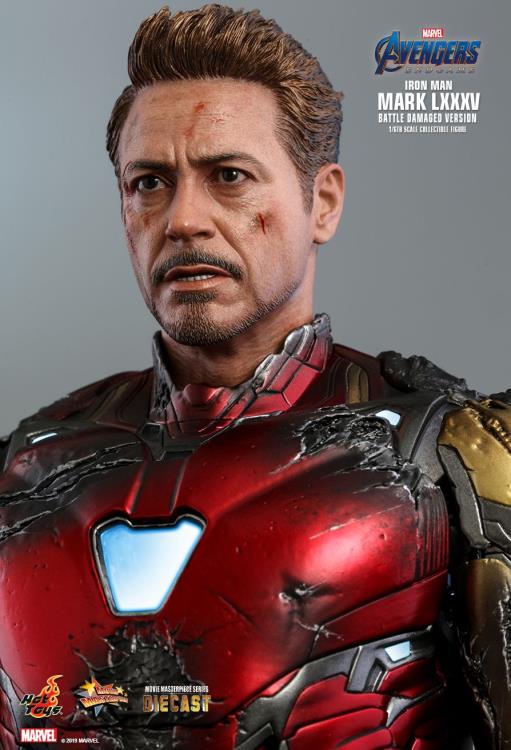 Avengers: Endgame MMS528D33 Iron Man Mark LXXXV (Battle Damaged Ver.) 1/6th Scale Collectible Figure Gallery Image 13