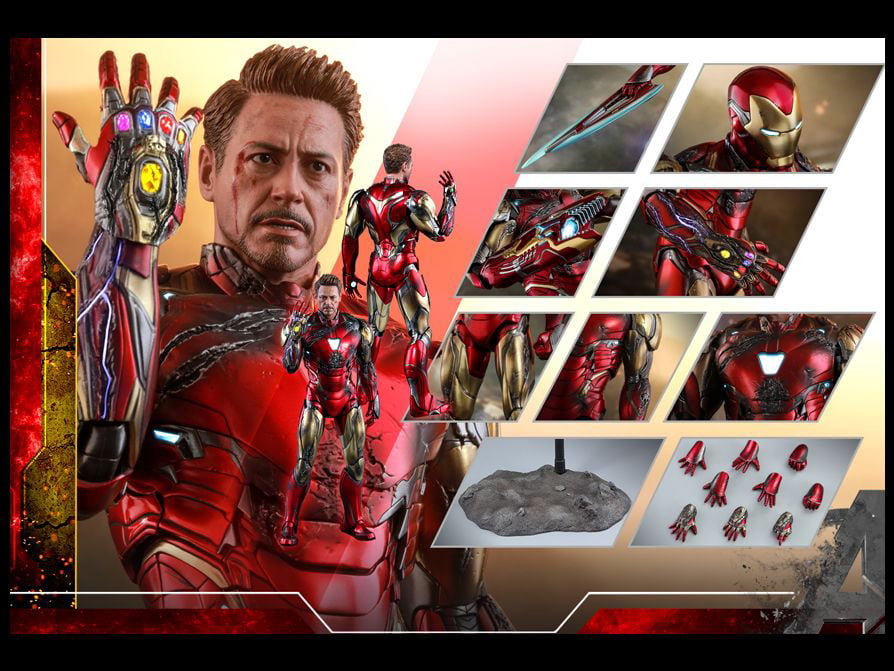 Avengers: Endgame MMS528D33 Iron Man Mark LXXXV (Battle Damaged Ver.) 1/6th Scale Collectible Figure Gallery Image 19