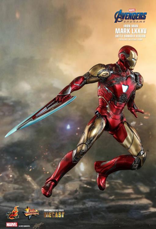 Avengers: Endgame MMS528D33 Iron Man Mark LXXXV (Battle Damaged Ver.) 1/6th Scale Collectible Figure Gallery Image 3