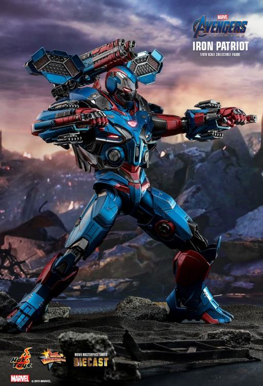 Avengers: Endgame MMS547D34 Iron Patriot 1/6th Scale Collectible Figure Gallery Image 8