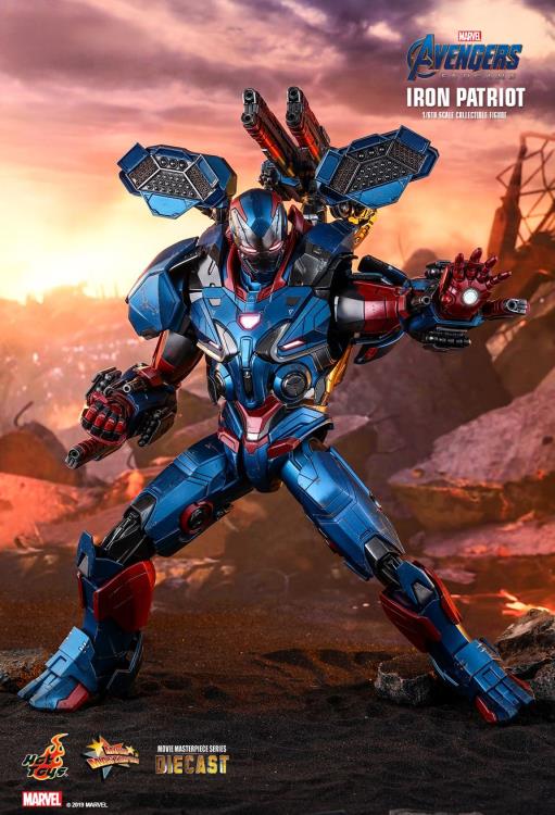 Avengers: Endgame MMS547D34 Iron Patriot 1/6th Scale Collectible Figure Gallery Image 3