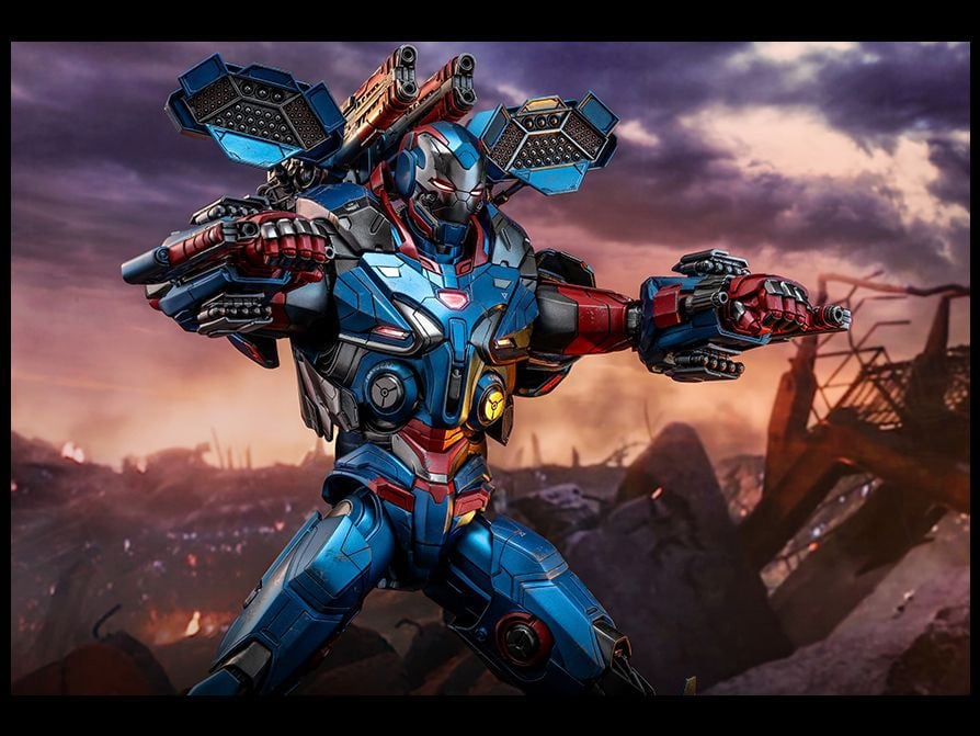 Avengers: Endgame MMS547D34 Iron Patriot 1/6th Scale Collectible Figure Gallery Image 13