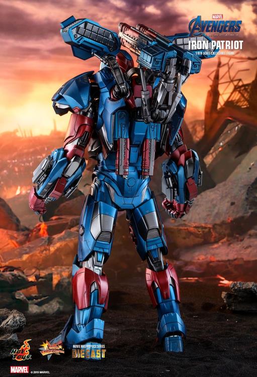 Avengers: Endgame MMS547D34 Iron Patriot 1/6th Scale Collectible Figure Gallery Image 6