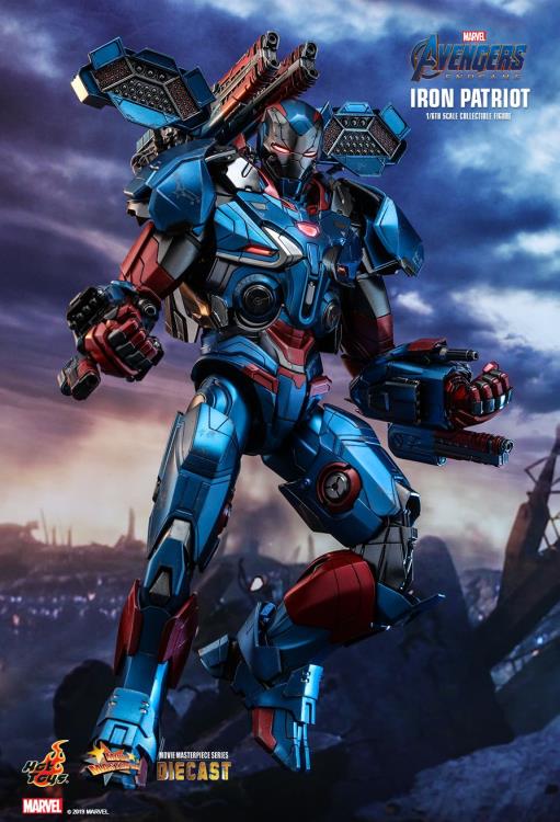 Avengers: Endgame MMS547D34 Iron Patriot 1/6th Scale Collectible Figure Gallery Image 5