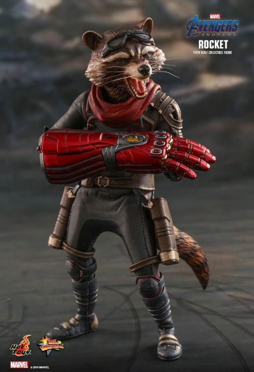 Avengers: Endgame MMS548 Rocket 1/6th Scale Collectible Figure Gallery Image 7