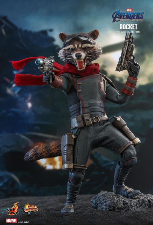 Avengers: Endgame MMS548 Rocket 1/6th Scale Collectible Figure Gallery Image 8