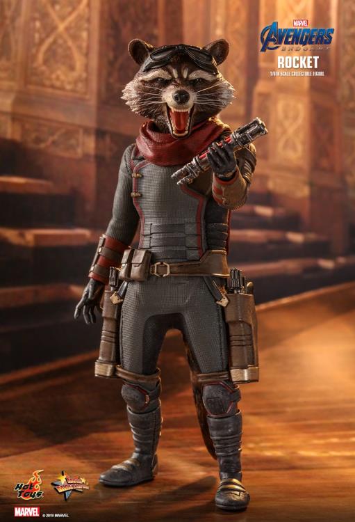 Avengers: Endgame MMS548 Rocket 1/6th Scale Collectible Figure Gallery Image 4