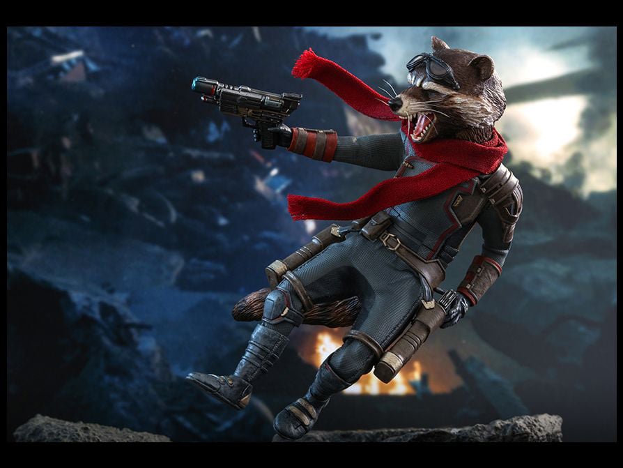 Avengers: Endgame MMS548 Rocket 1/6th Scale Collectible Figure Gallery Image 10