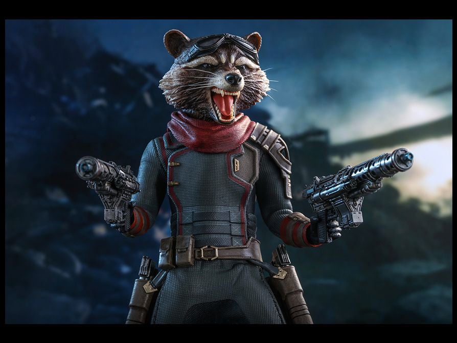 Avengers: Endgame MMS548 Rocket 1/6th Scale Collectible Figure Gallery Image 14