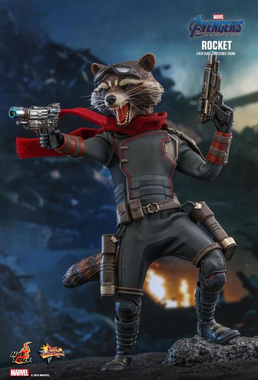 Avengers: Endgame MMS548 Rocket 1/6th Scale Collectible Figure Gallery Image 6