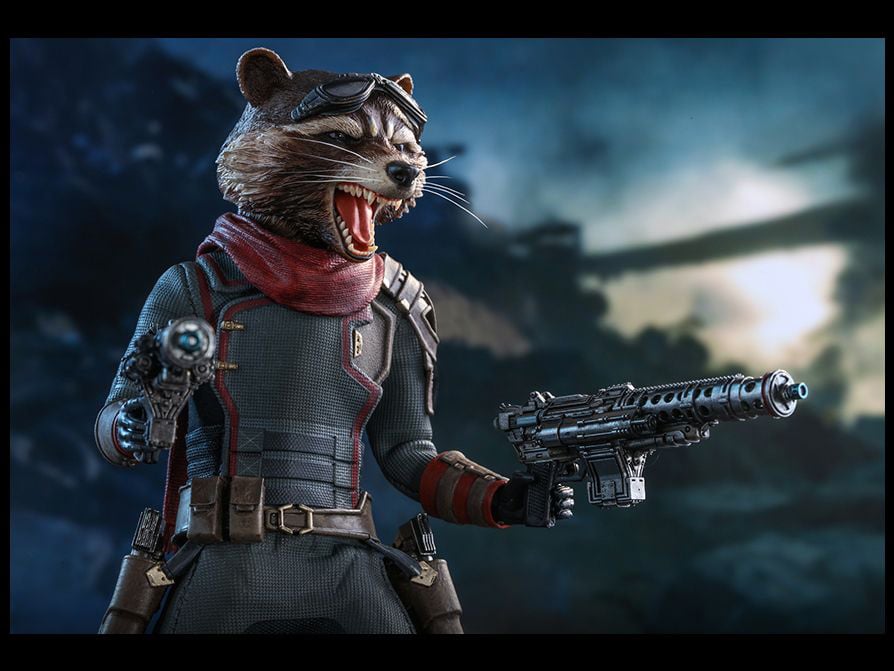 Avengers: Endgame MMS548 Rocket 1/6th Scale Collectible Figure Gallery Image 12