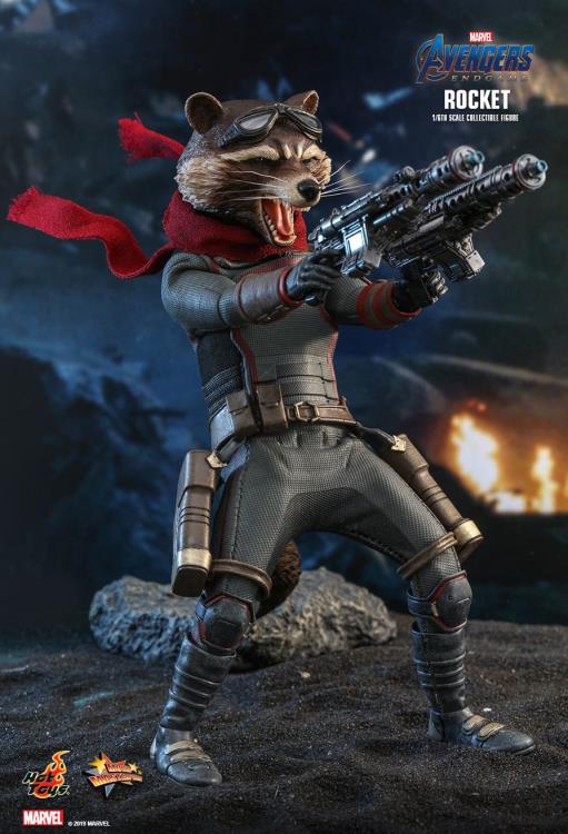 Avengers: Endgame MMS548 Rocket 1/6th Scale Collectible Figure Gallery Image 5