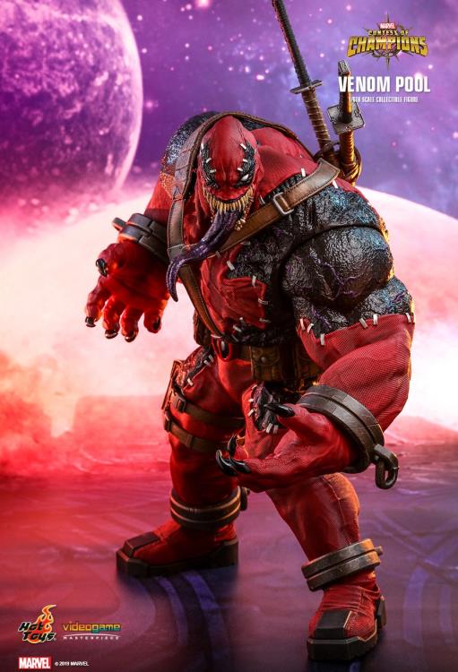 Marvel: Contest of Champions VGM35 Venompool 1/6th Scale Collectible Figure Gallery Image 7