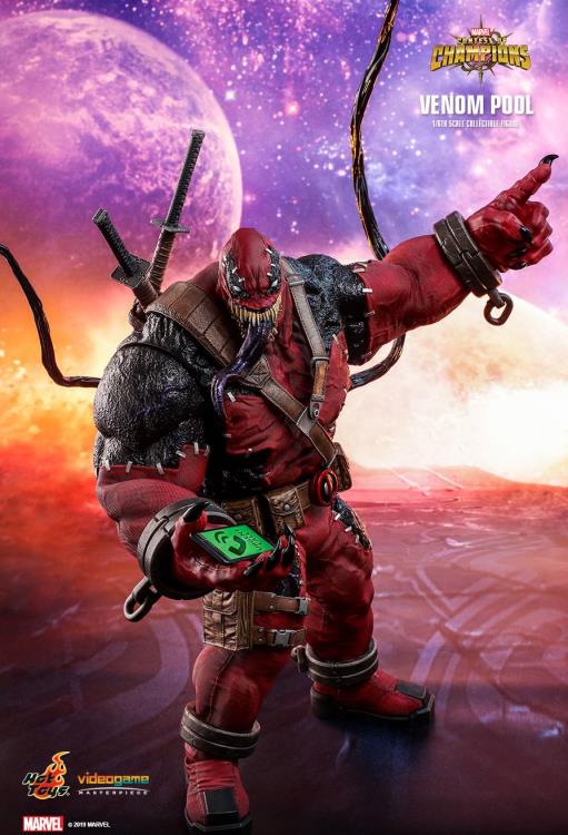 Marvel: Contest of Champions VGM35 Venompool 1/6th Scale Collectible Figure Gallery Image 4