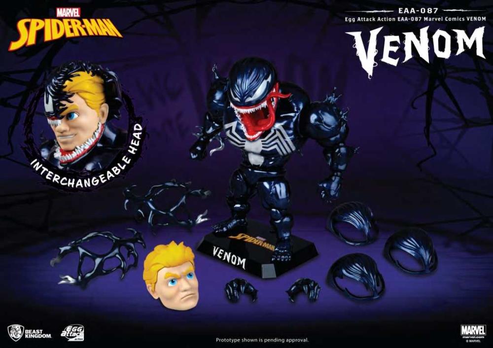 Marvel Egg Attack Action EAA-87 Venom PX Previews Exclusive Gallery Image 15