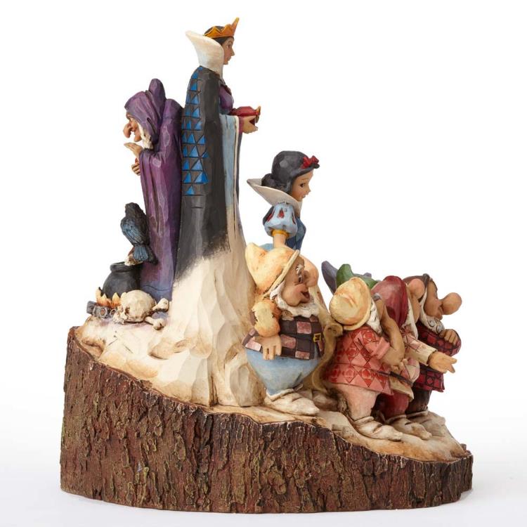 Snow White and the Seven Dwarfs Disney Traditions Carved By Heart (Jim Shore) Gallery Image 4